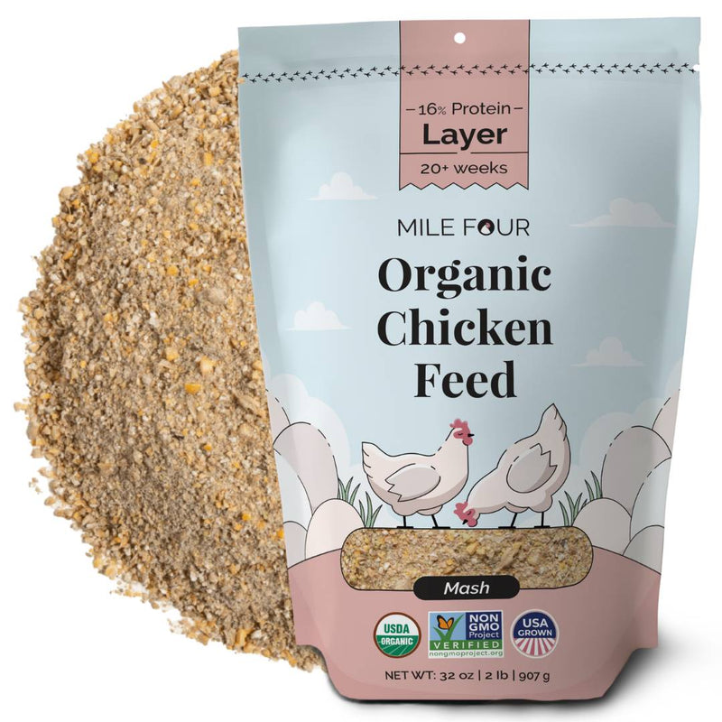 Buy Organic Chicken Layer Feed | Best Organic Layer Feed | Non-GMO